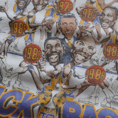 Vintage 1988 Los Angeles Lakers NBA Champions Salem Tee - L