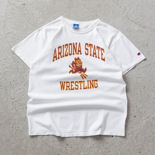 Vintage 90s Champion Arizona State Wrestling Tee - L