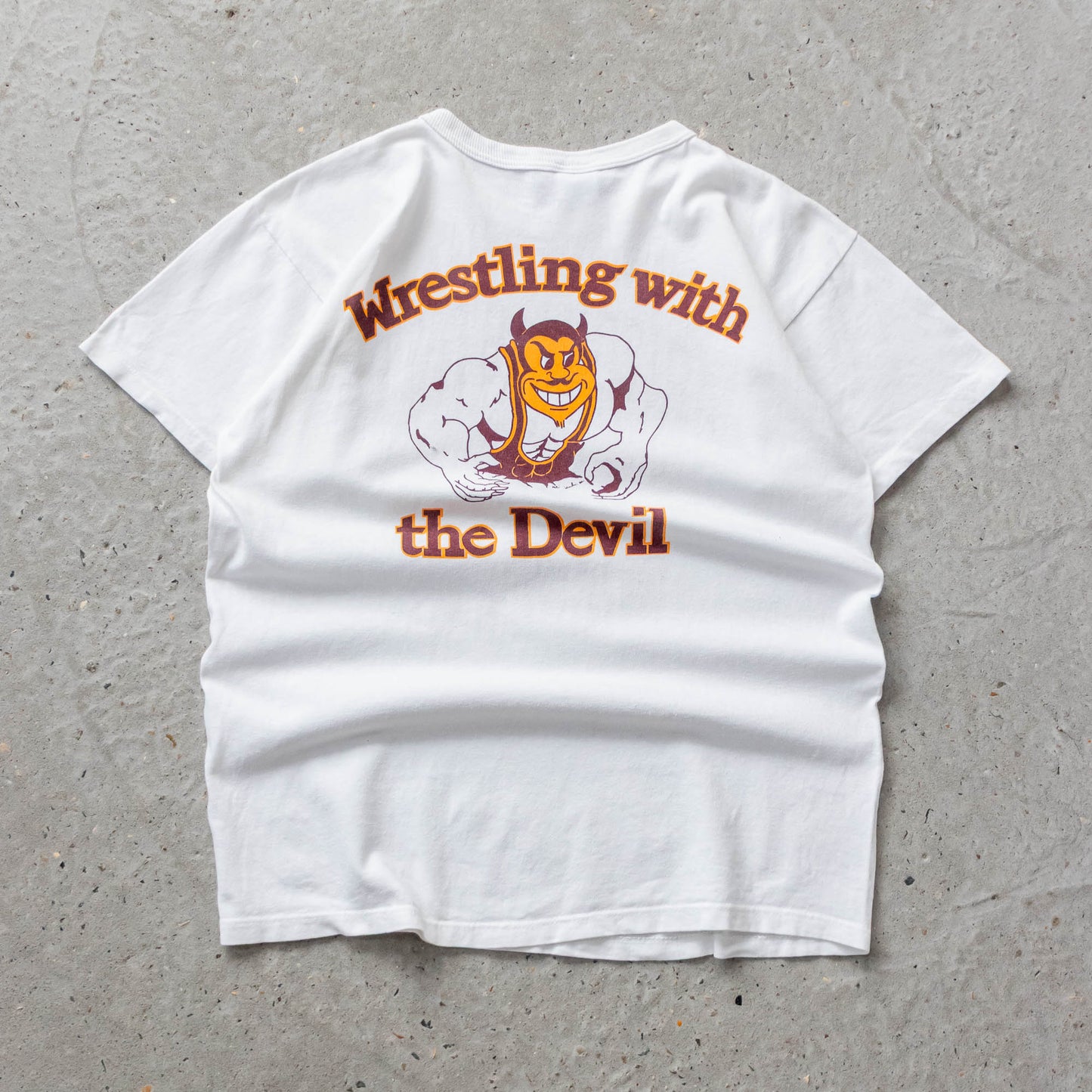 Vintage 90s Champion Arizona State Wrestling Tee - L