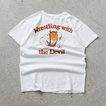 Vintage 90s Champion Arizona State Wrestling Tee - L