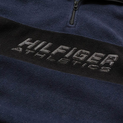 Tommy Hilfiger Athletics 1/4 Zip Fleece Pullover - 90s (L)