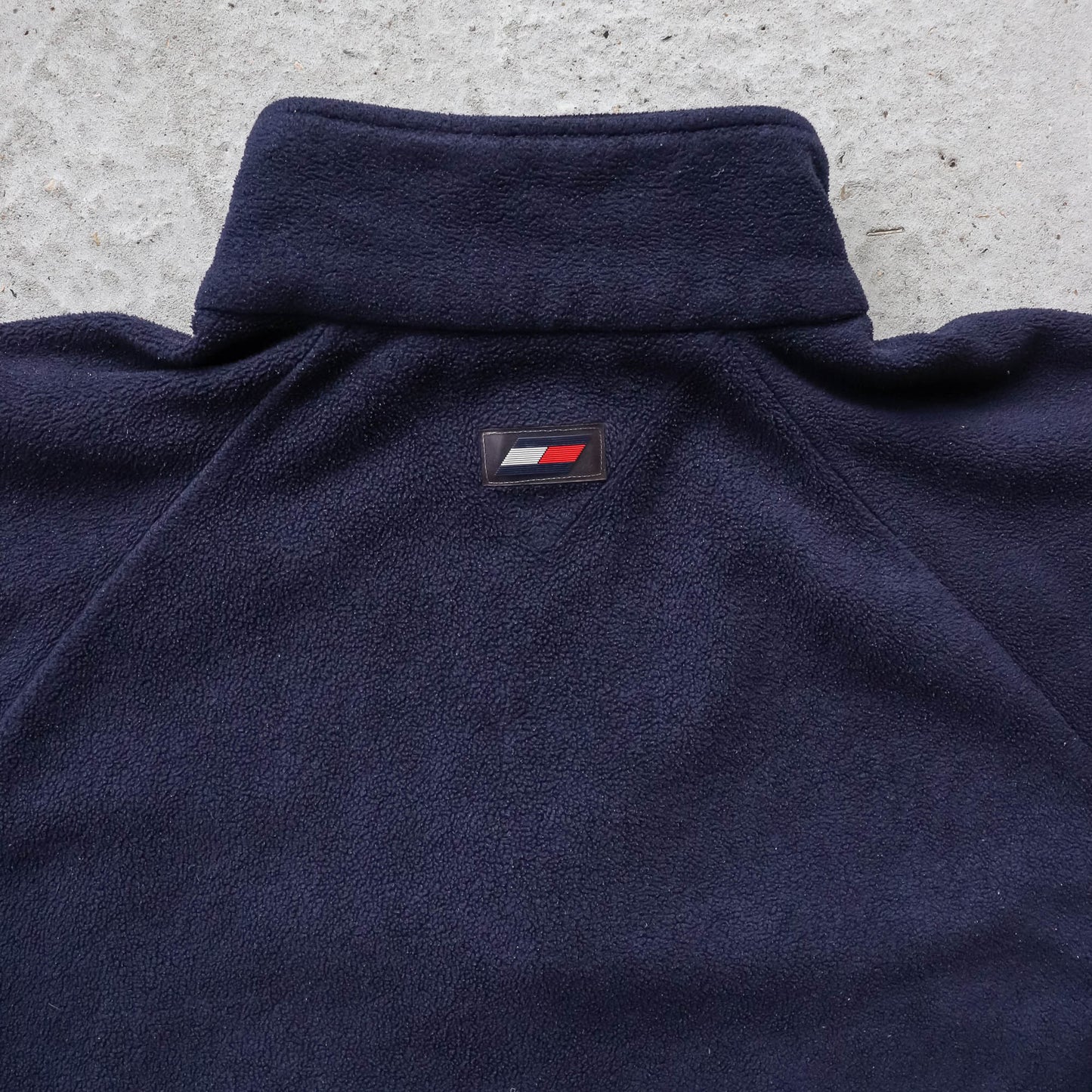 Tommy Hilfiger Athletics 1/4 Zip Fleece Pullover - 90s (L)