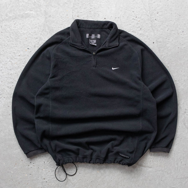 Nike Golf Mini Swoosh 1/4 Zip Fleece Pullover - 90s (XL)