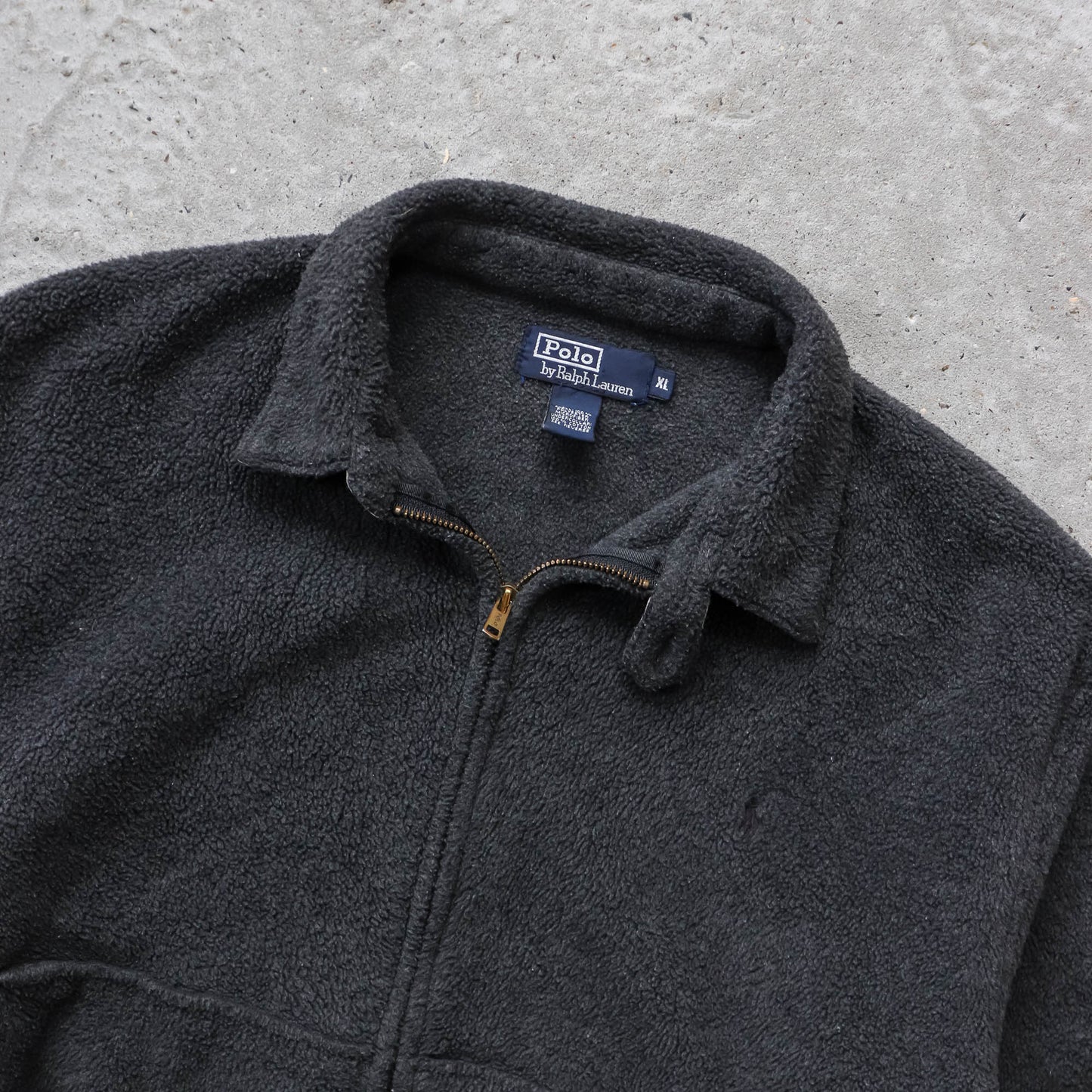 Polo Ralph Lauren Fleece Harrington Jacket - 90s (XL)