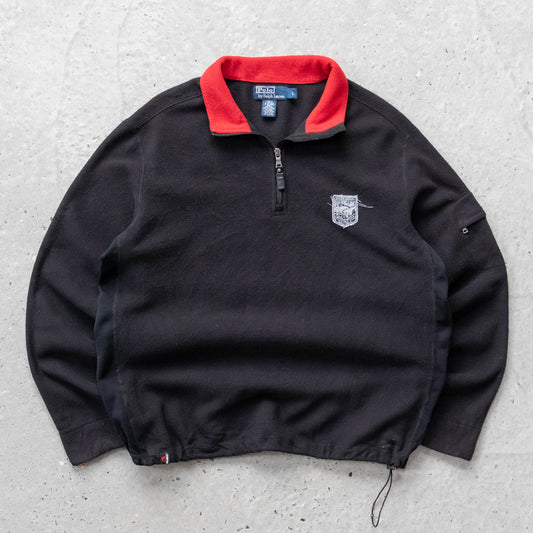 Polo Ralph Lauren Alpine 1/4 Zip Fleece Pullover - 90s (L)