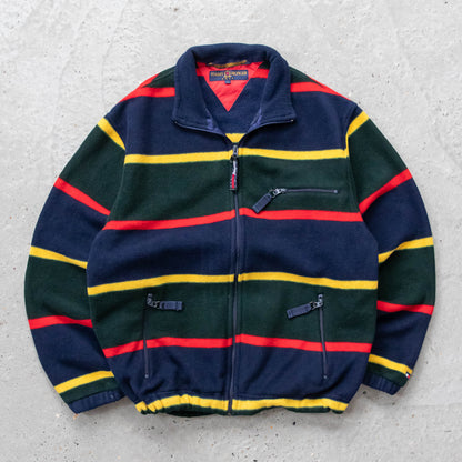 Tommy Hilfiger Golf Colourblock Fleece Jacket - 90s (L)