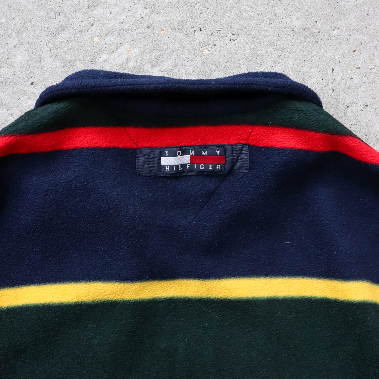 Tommy Hilfiger Golf Colourblock Fleece Jacket - 90s (L)