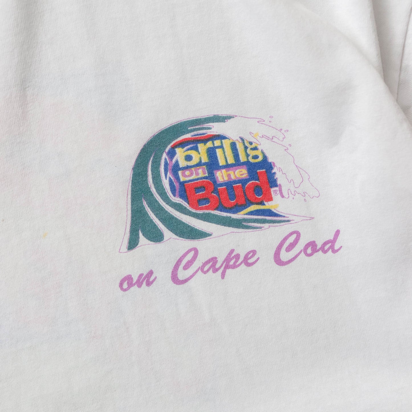 Vintage 1993 Budweiser Cape Cod Tee - XL