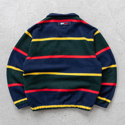 Tommy Hilfiger Golf Colourblock Fleece Jacket - 90s (L)