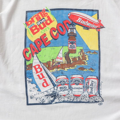 Vintage 1993 Budweiser Cape Cod Tee - XL