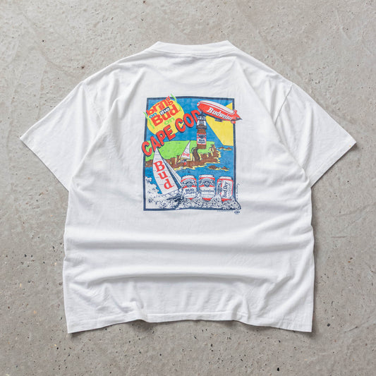 Vintage 1993 Budweiser Cape Cod Tee - XL