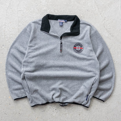 Nautica Competition Arctic 1/4 Zip Fleece Pullover - 90s (L)