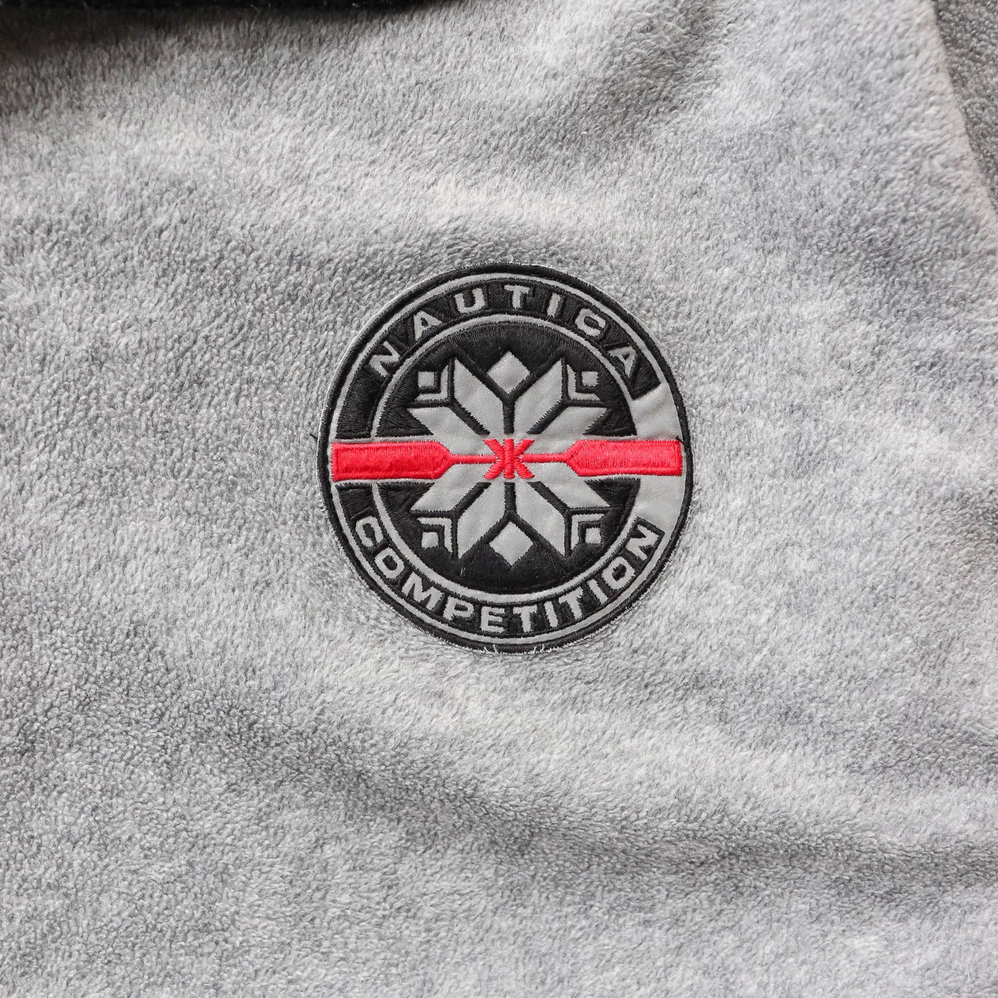 Nautica Competition Arctic 1/4 Zip Fleece Pullover - 90s (L)