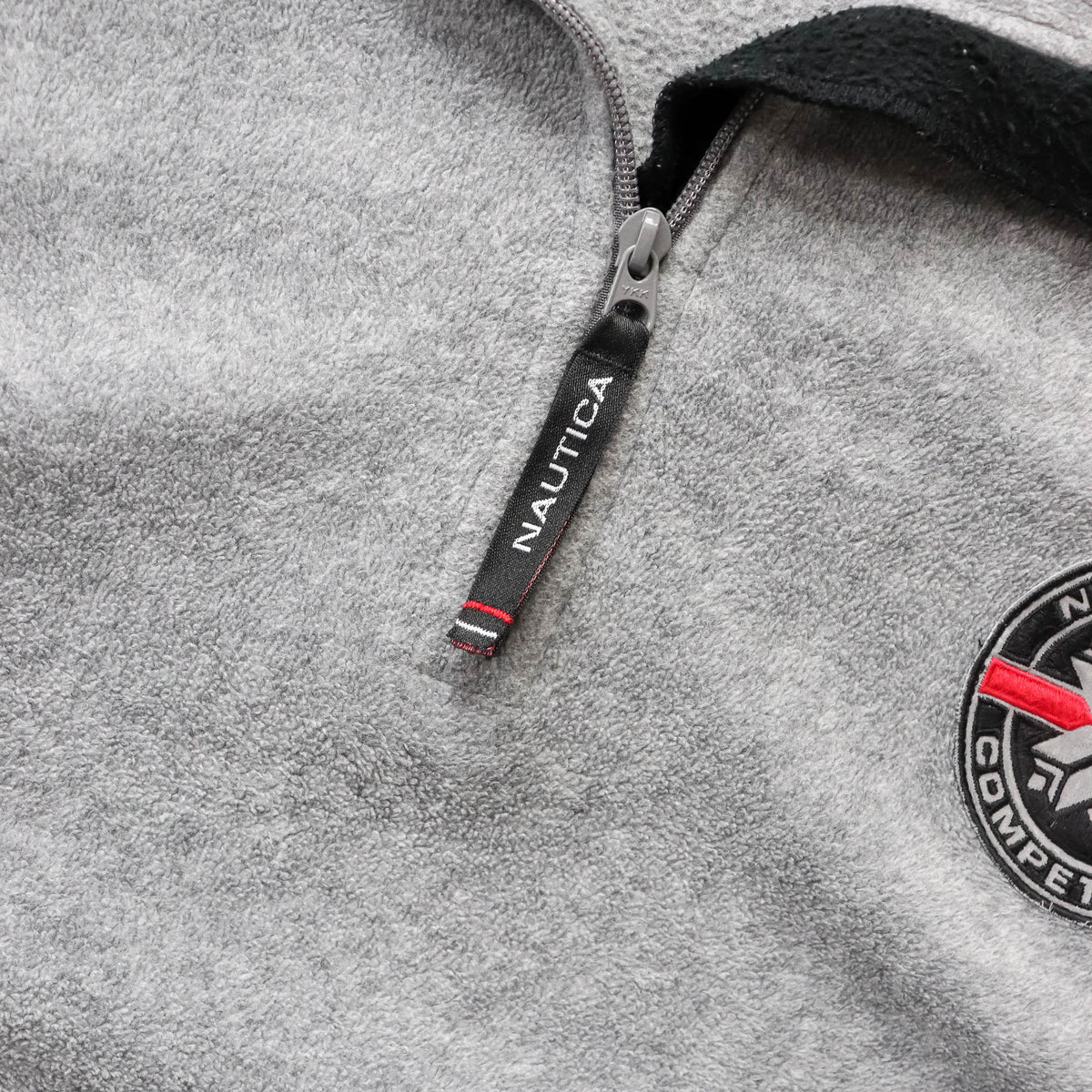 Nautica Competition Arctic 1/4 Zip Fleece Pullover - 90s (L)