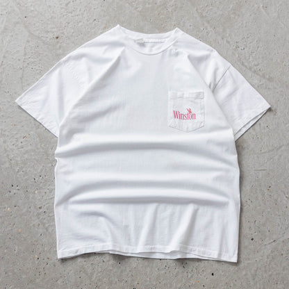 Vintage 1991 Winston Cigarettes Pocket Tee - XL