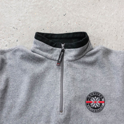 Nautica Competition Arctic 1/4 Zip Fleece Pullover - 90s (L)