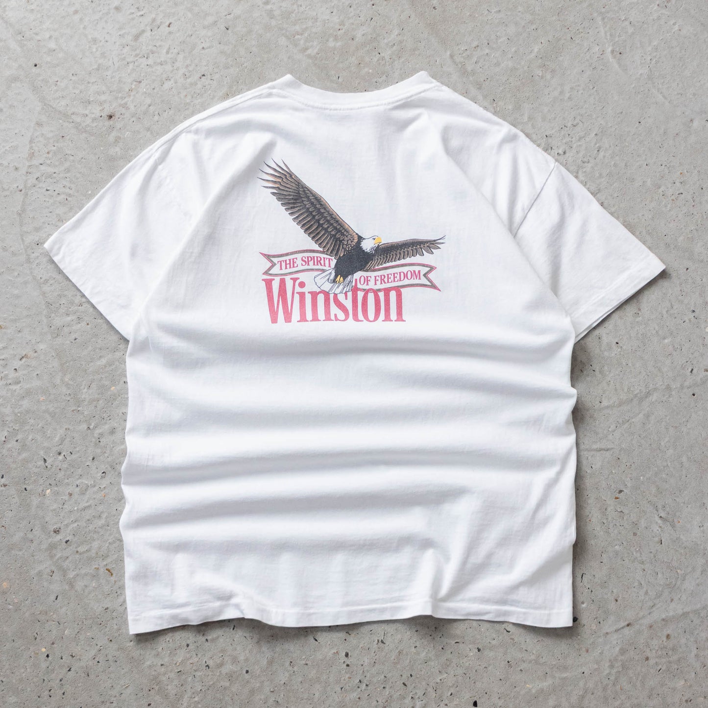 Vintage 1991 Winston Cigarettes Pocket Tee - XL