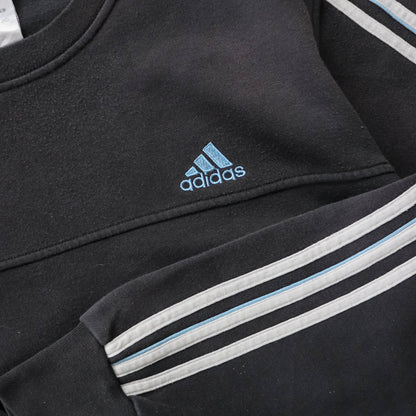 Adidas 3-Stripe Embroidered Sweatshirt - 2000s (L)