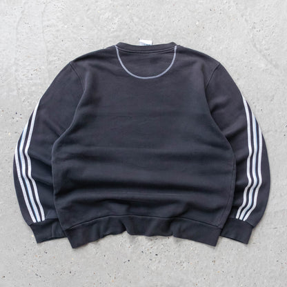 Adidas 3-Stripe Embroidered Sweatshirt - 2000s (L)