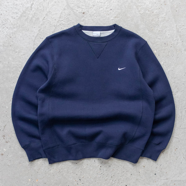 Nike Mini Swoosh Embroidered Sweatshirt - 2000s (M)