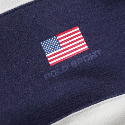 Polo Sport Ralph Lauren USA Flag Sweatshirt - 90s (M)