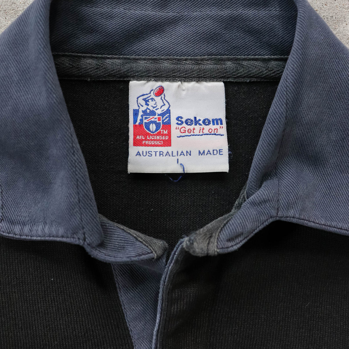Port Adelaide Power Sekem AFL Rugby Jumper - 90s (L)