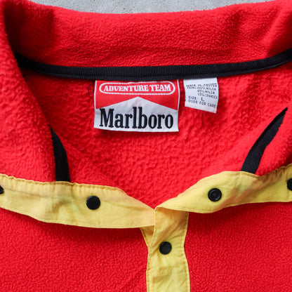 Vintage 90s Marlboro Adventure Team Fleece Pullover - L