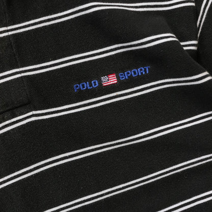Polo Sport Ralph Lauren Striped Polo Shirt - 90s (L)