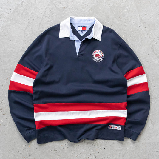 Tommy Hilfiger International Games Rugby Shirt - 90s (M)