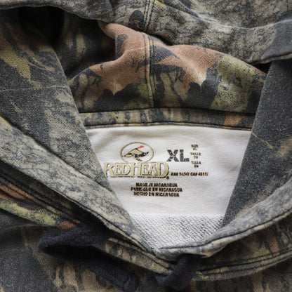 Vintage Redhead Realtree Camo Hoodie - XL