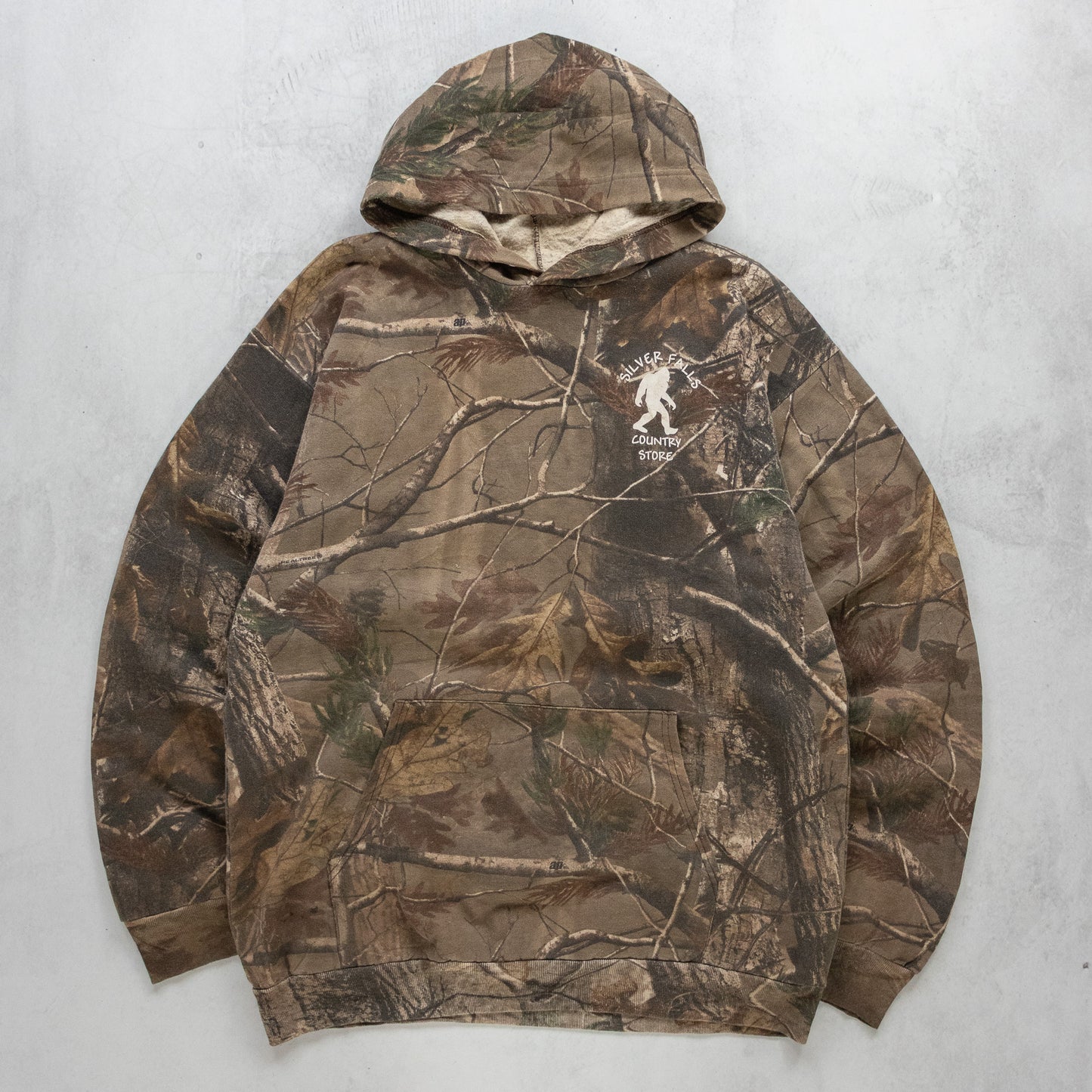 Vintage Russell Outdoors Realtree Camo Hoodie - L