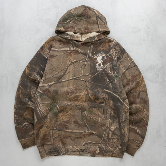 Vintage Russell Outdoors Realtree Camo Hoodie - L