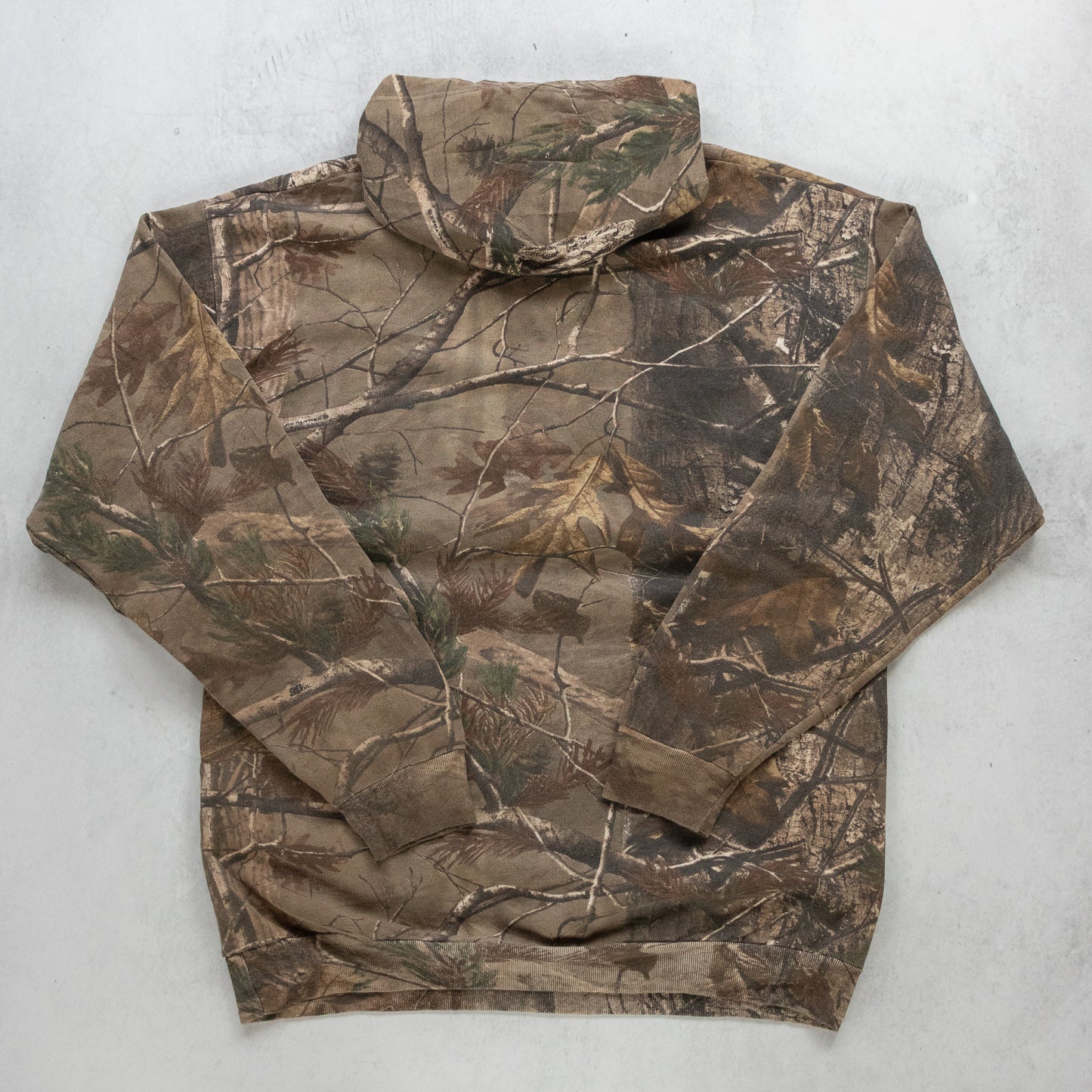 Vintage Russell Outdoors Realtree Camo Hoodie - L