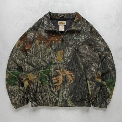 Vintage Mossy Oak Realtree Camo Fleece Jacket - S
