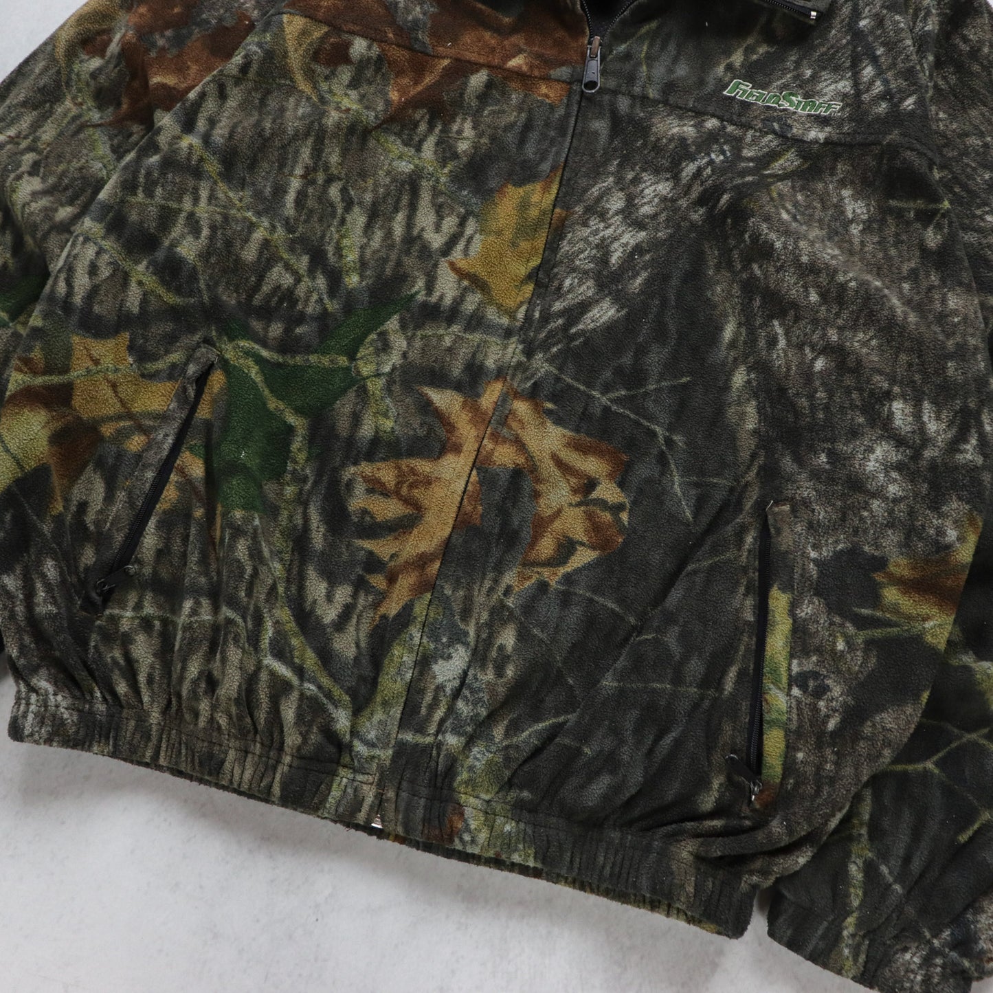 Vintage Mossy Oak Realtree Camo Fleece Jacket - S