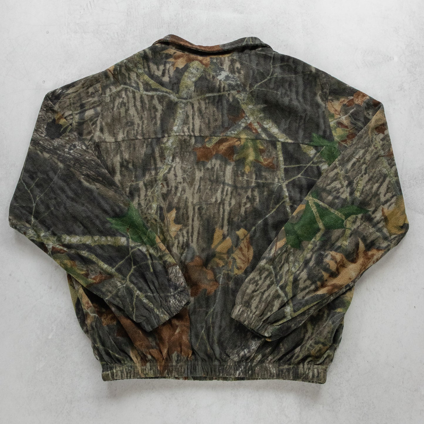 Vintage Mossy Oak Realtree Camo Fleece Jacket - S