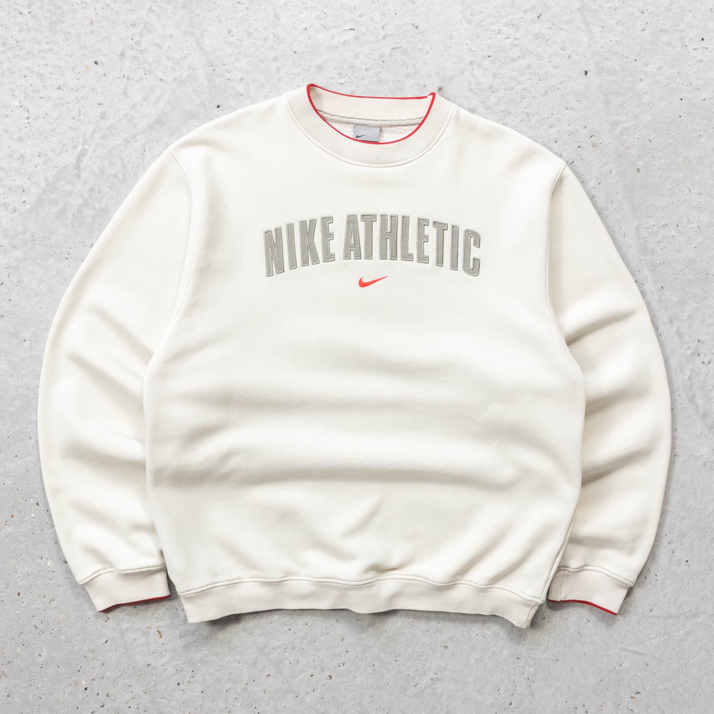 Nike Athletic Embroidered Spellout Sweatshirt - 2000s (M)