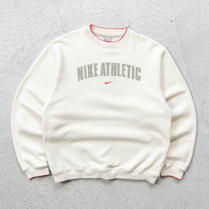 Nike Athletic Embroidered Spellout Sweatshirt - 2000s (M)