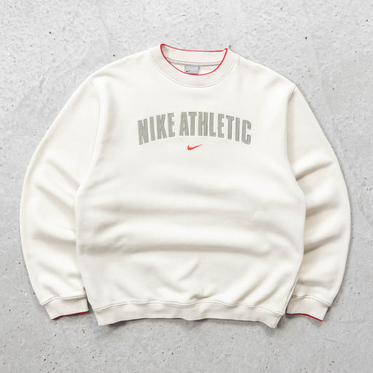 Nike Athletic Embroidered Spellout Sweatshirt - 2000s (M)