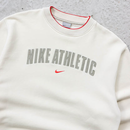 Nike Athletic Embroidered Spellout Sweatshirt - 2000s (M)