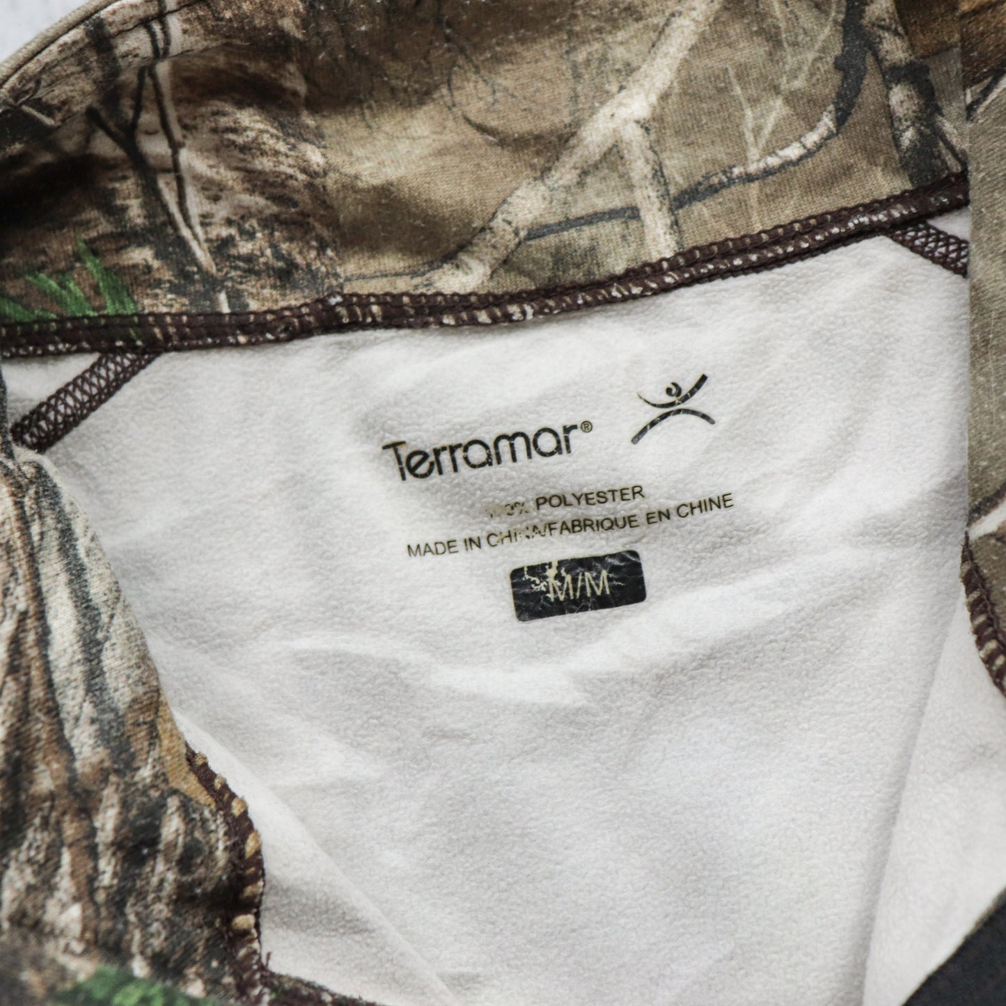 Vintage Realtree Camo 1/4 Zip Pullover - M