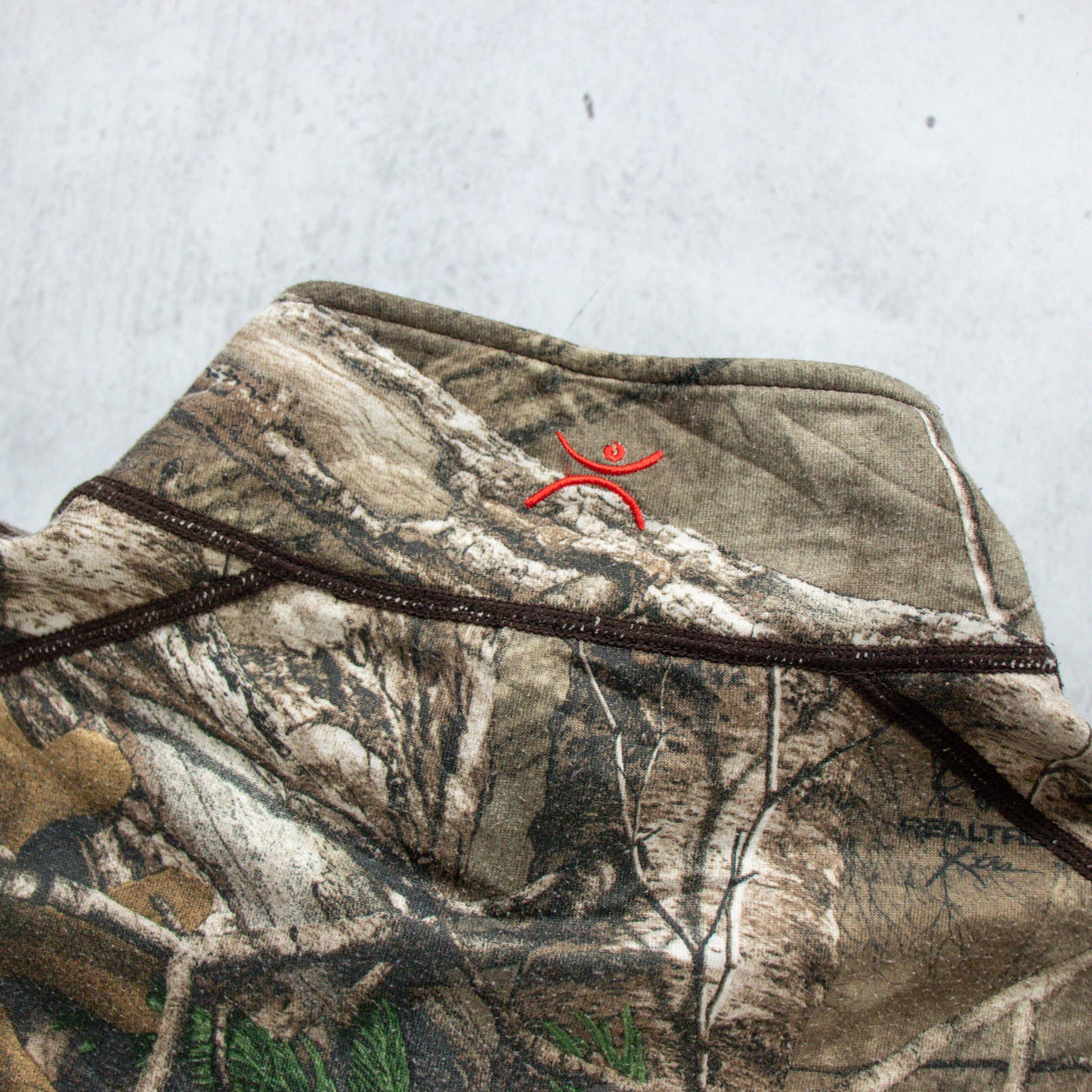 Vintage Realtree Camo 1/4 Zip Pullover - M