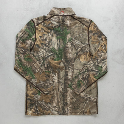 Vintage Realtree Camo 1/4 Zip Pullover - M
