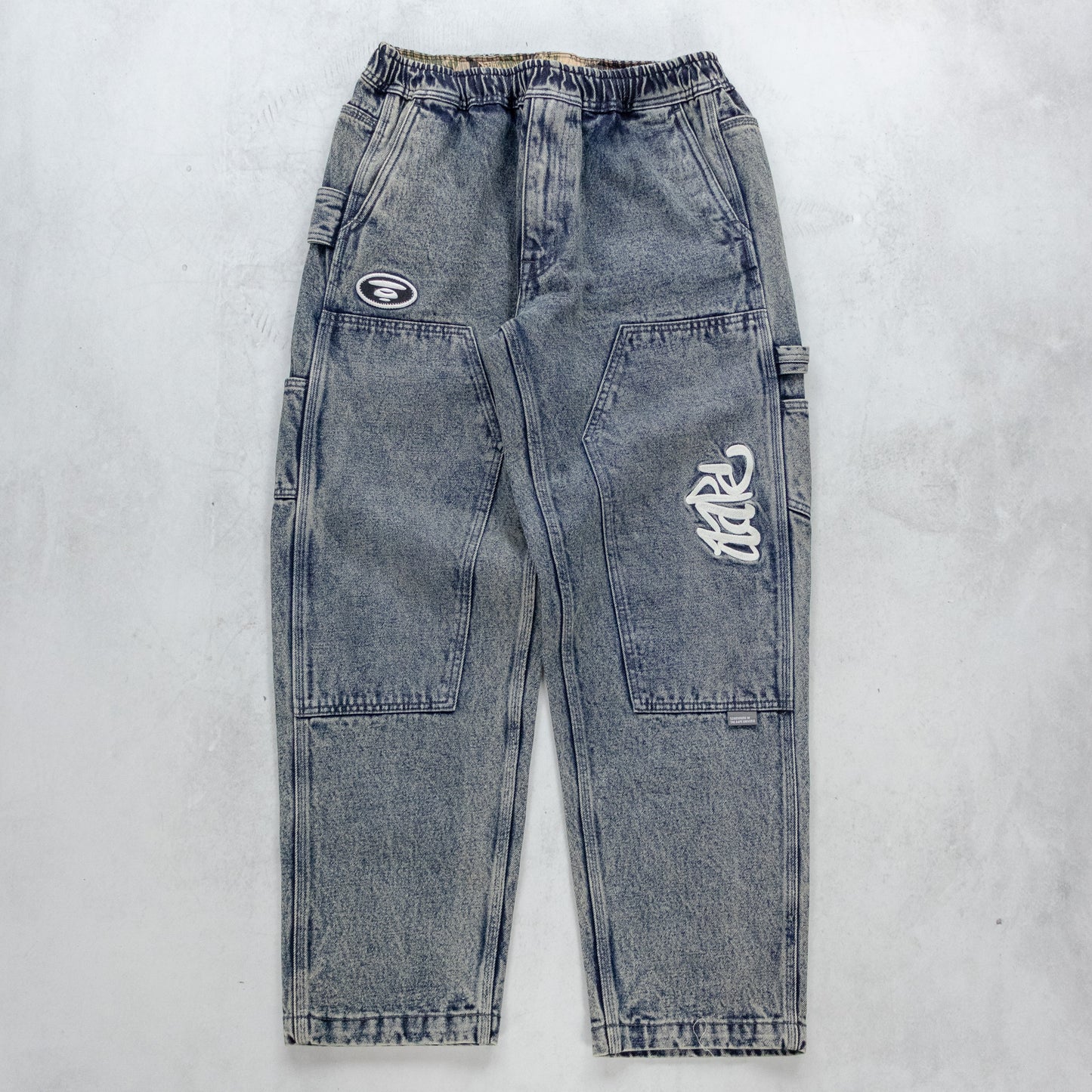 AAPE x Bathing Ape Double Knee Carpenter Pants - S