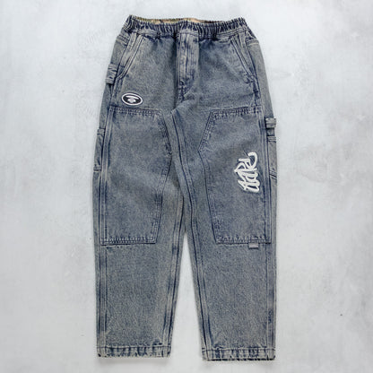 AAPE x Bathing Ape Double Knee Carpenter Pants - S