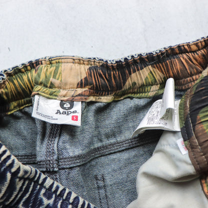 AAPE x Bathing Ape Double Knee Carpenter Pants - S