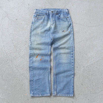 Vintage 2000s Carhartt Painted Denim Jeans - 32x32
