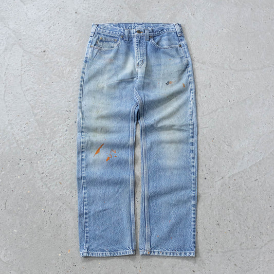 Vintage 2000s Carhartt Painted Denim Jeans - 32x32