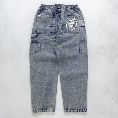 AAPE x Bathing Ape Double Knee Carpenter Pants - S