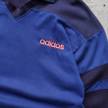 Adidas Equipment Colourblock Rugby Shirt - 90s (L)